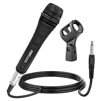 The text on the image is: "OFF DYNAMIC MIC CORE de MICROPHONE SC PM ONE 608".
Corrected and grouped: "OFF DYNAMIC MIC CORE de MICROPHONE SC PM ONE 608".