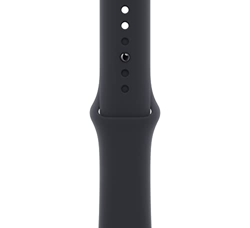 Alt View 1. Apple - Apple Watch Band - Sport Band (45mm) - Midnight - Extra Large - Black.
