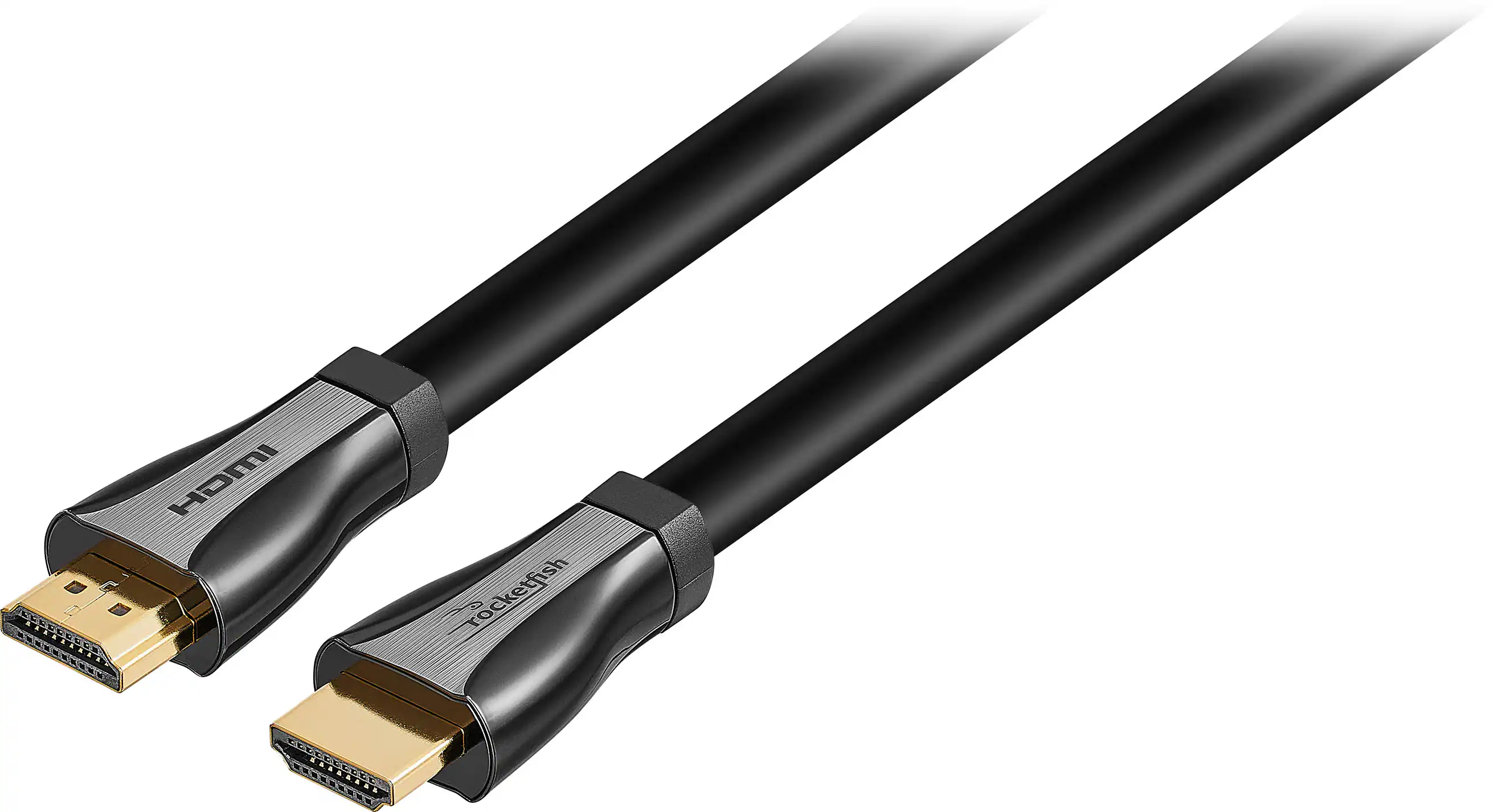 Rocketfish™ - 15' 8K Ultra High Speed HDMI 2.1 Certified Cable - Black