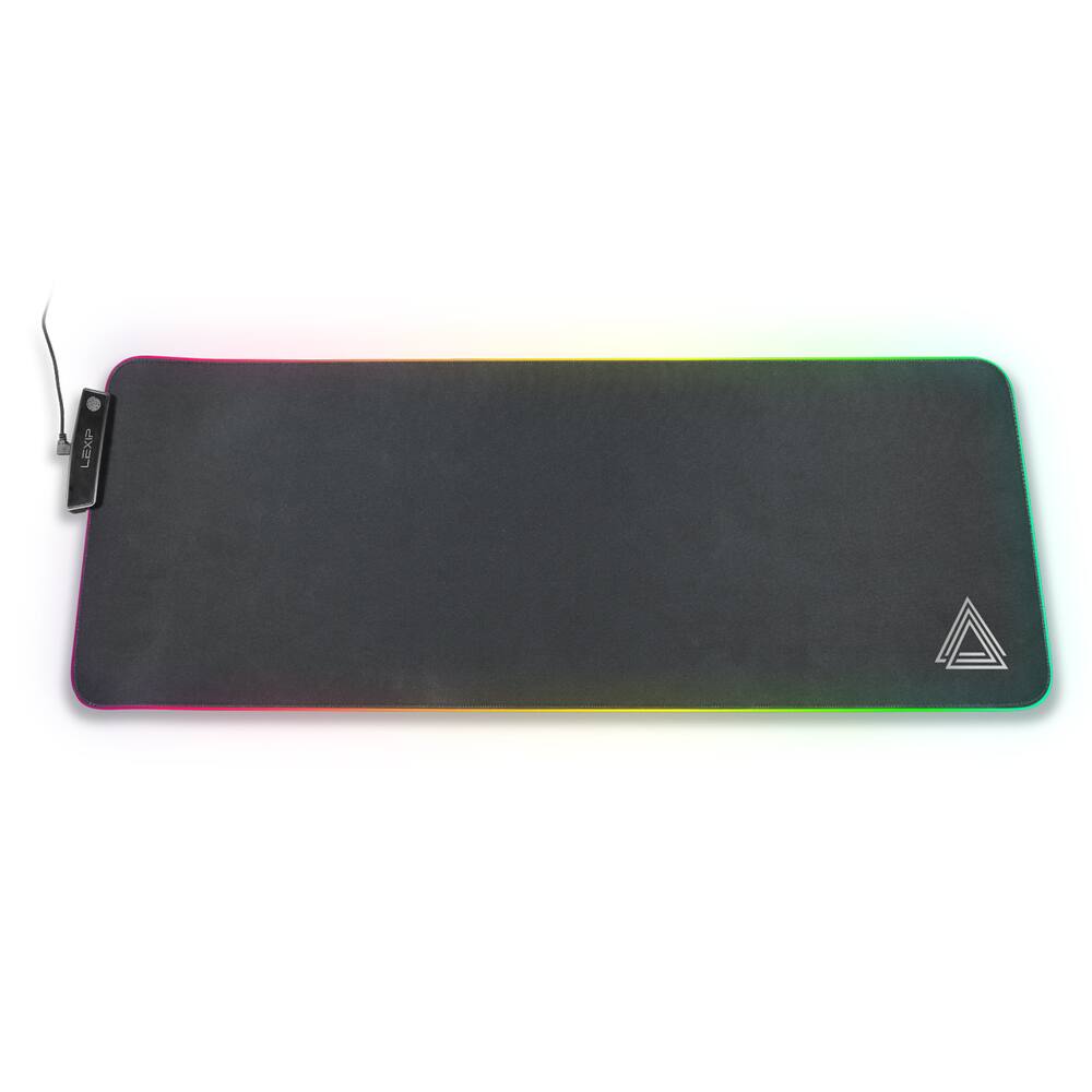 Front. Lexip - LEXIP - B10 - XL FLEXIBLE MOUSEPAD (PC) - Black.