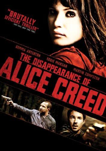 Front. The Disappearance of Alice Creed   - DVD.