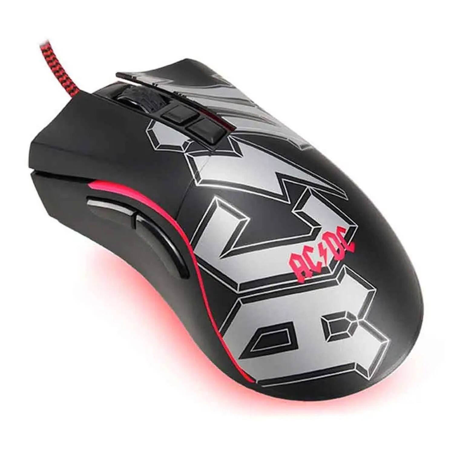 Alt View 1. Subsonic - Subsonic Sa5612-a1 Wired Optical Gaming Mouse For Pc, 7 Buttons (ac/dc) - black.