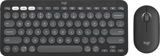 Logitech Pebble 2 Combo Compact Wireless Scissor Keyboard and