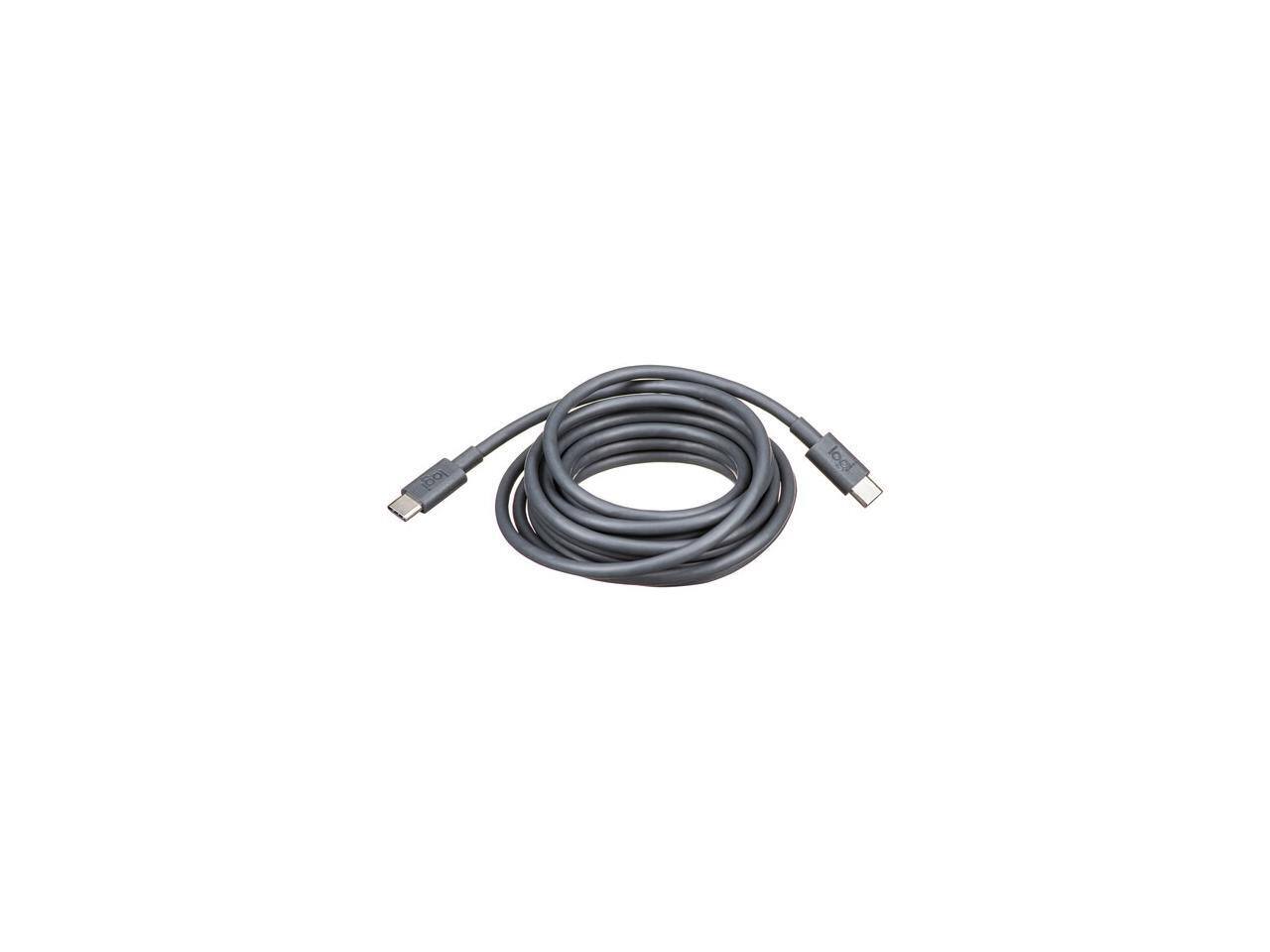 Front. Logitech - Logitech 952-000207 3M Cables - USB Cables.