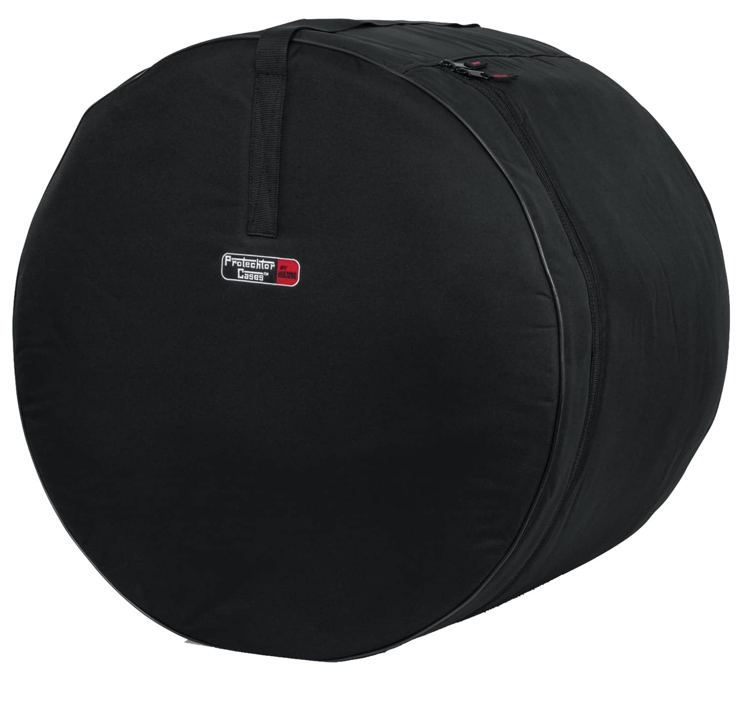 Gator - Standard Bass Drum Bag - 24" x 18", Padded Bass Drum Bag Set with Carrying Strap, Collapsible Design & Zippered Closure
