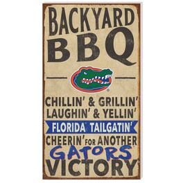 Jardine - Florida Gators 11'' x 20'' Indoor/Outdoor BBQ Sign - Tan
