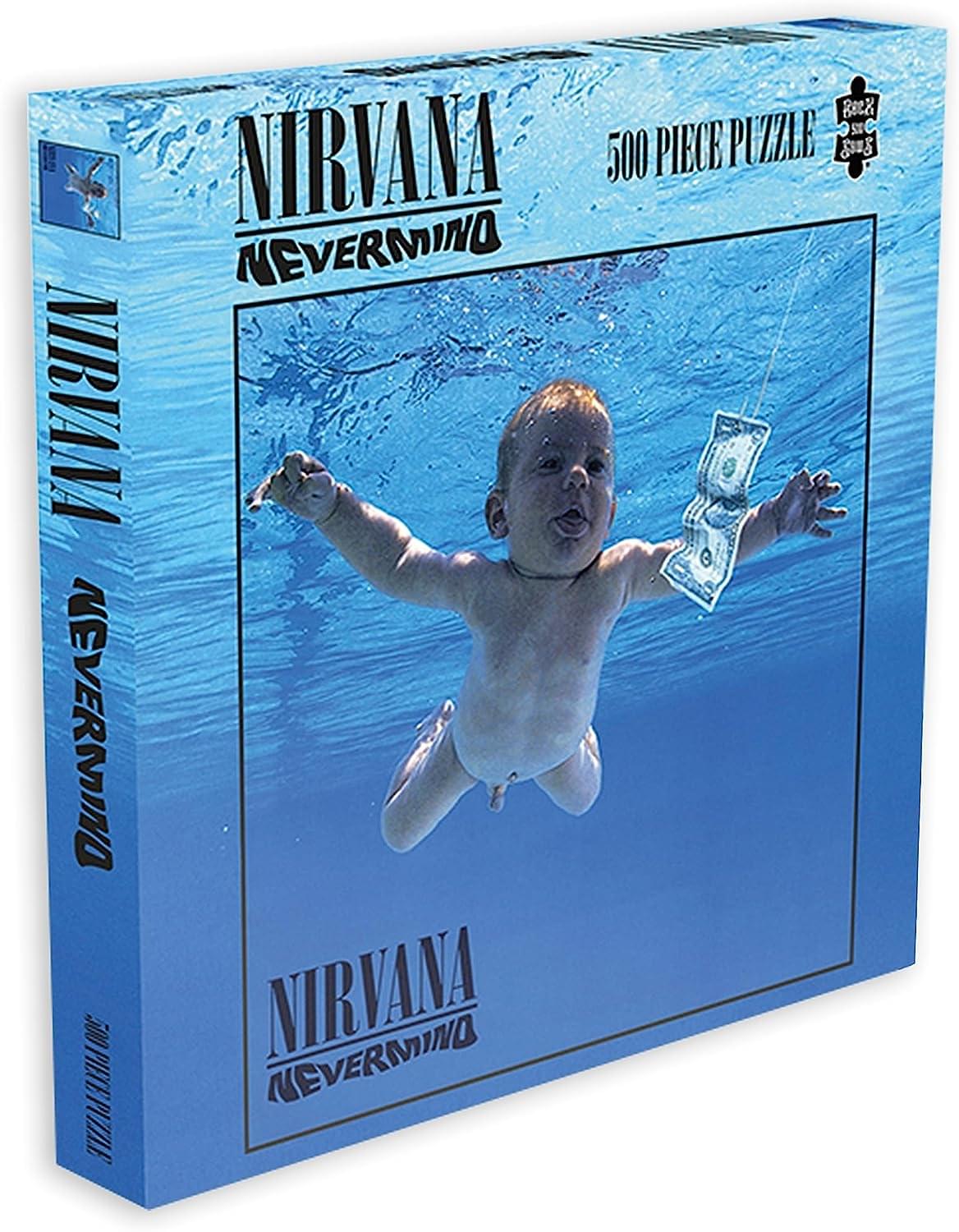 NIRVANA  
NEVERMIND  

500 PIECE PUZZLE  

NIRVANA  
NEVERMIND