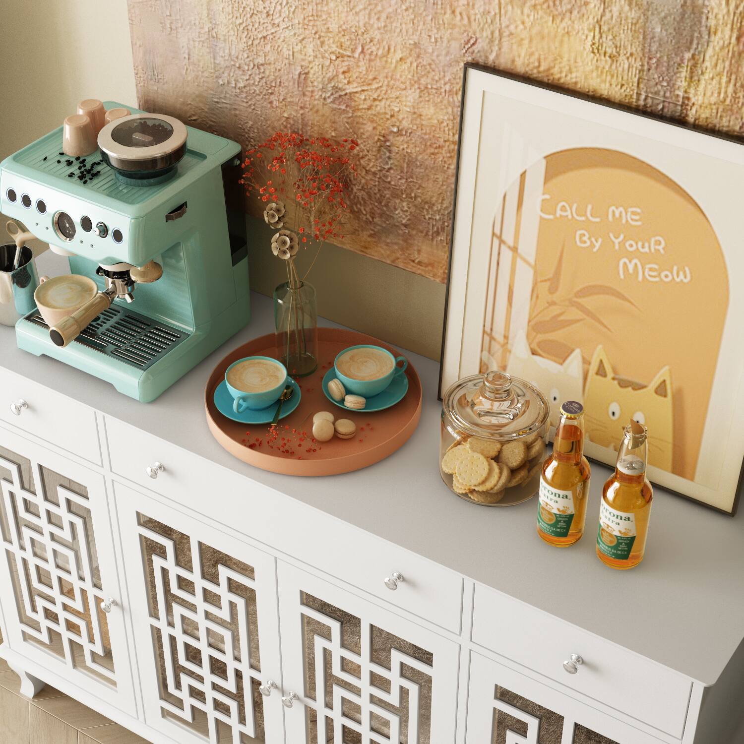 "Call Me By Your Meow" is the text on the image.