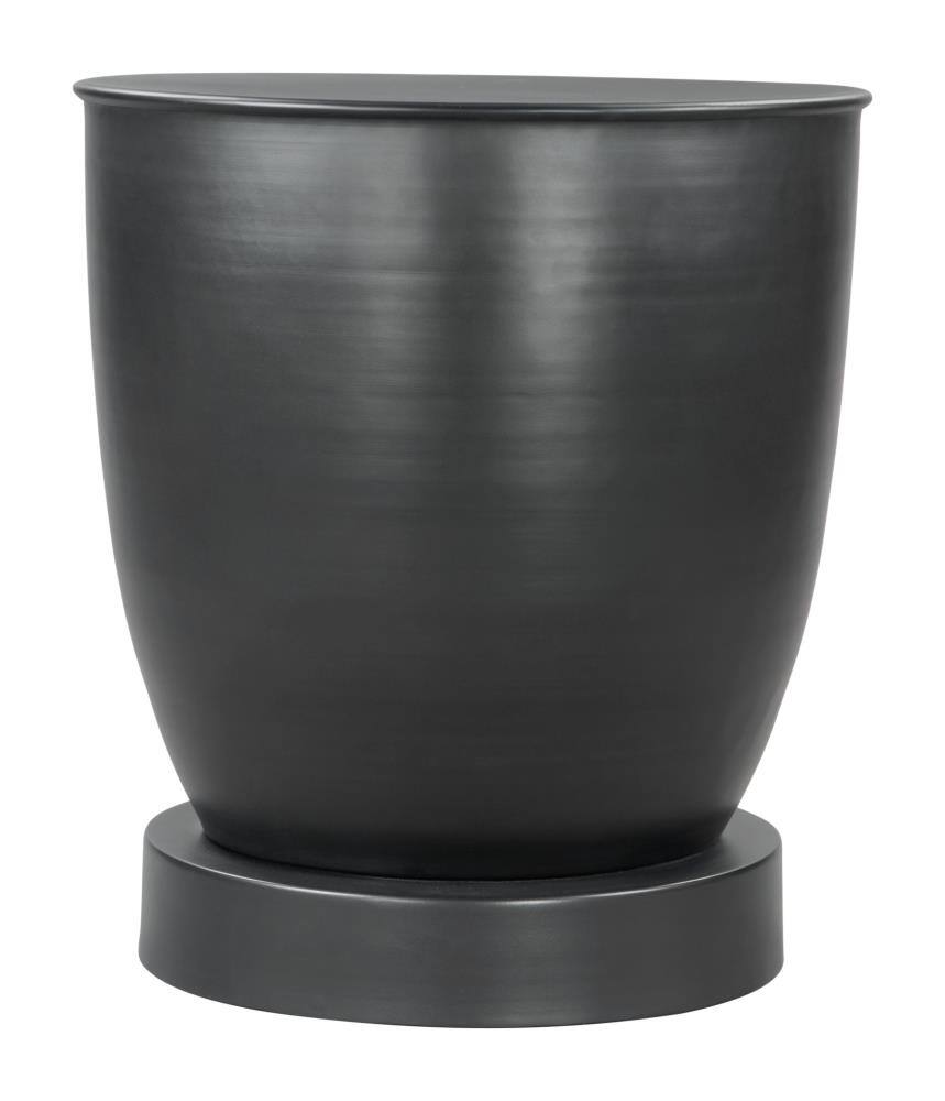 Alt View 1. Hivvago - Baku Side Table Black - Black.