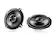 Front. Pioneer - 5 1/4" 2-way Coaxial Speakers (Pair) - Black.