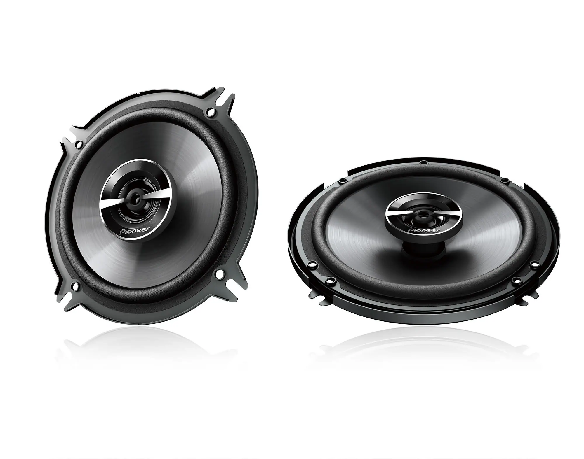 Pioneer - 5 1/4" 2-way Coaxial Speakers (Pair) - Black