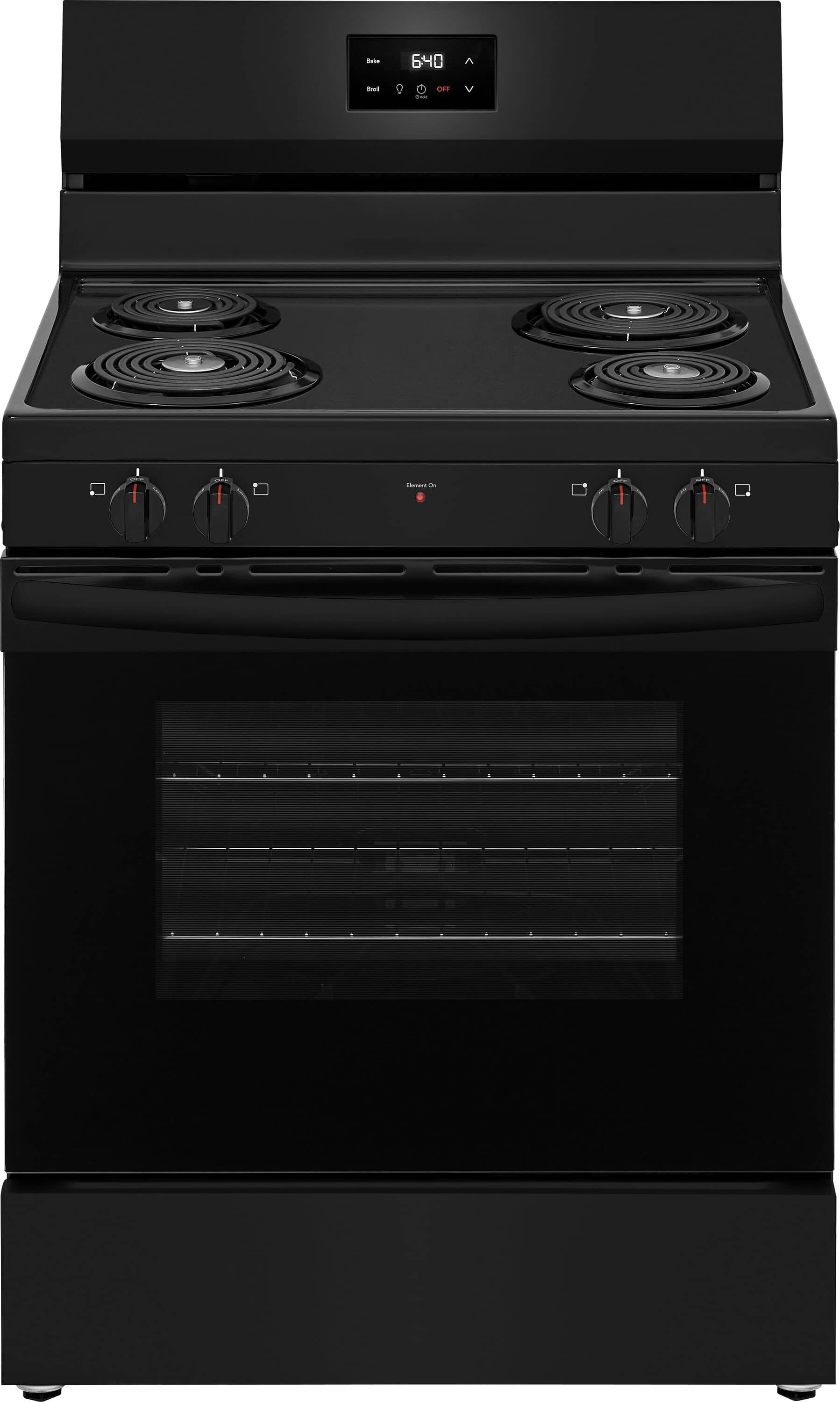 Frigidaire - 30 Electric Range - Black