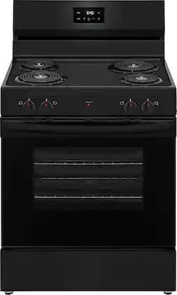 Frigidaire - 30" Electric Range - Black