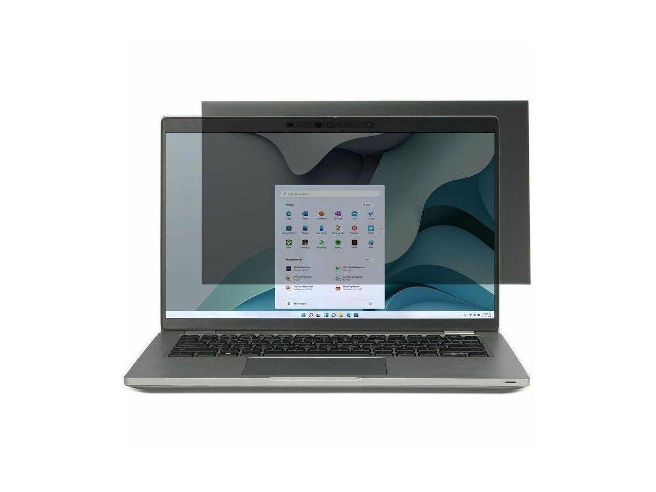 Alt View 2. Kensington - Kensington EQ Privacy Screen Filter 14" 16:10 - Scratch Resistant Anti-Glare Plastic.