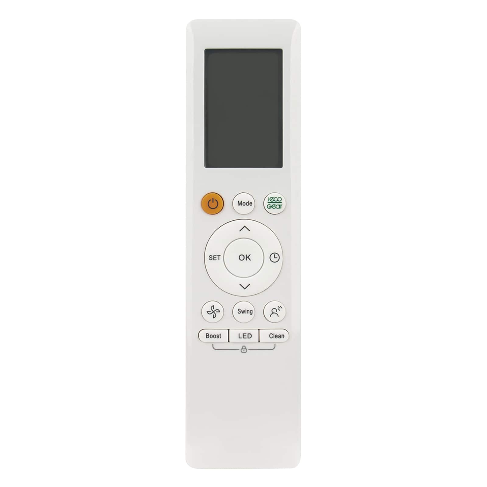 ALLIMITY - Replacement Remote Control RG10A BGEF, Fit for Midea Air Conditioner RG10A(B2S) BGEF RG10A5(B1) BGCEFU1 RG10A(E2S) - Black