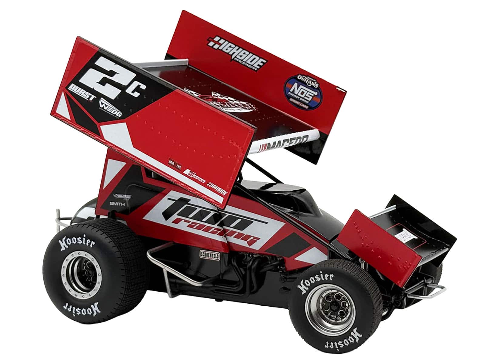 "Winged Sprint Car #2C Cole Macedo ""Two C Racing"" (2025) 1/18 Diecast Model Car by ACME" price history on PriceWatchPro