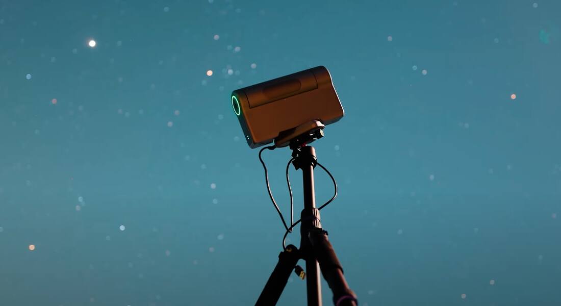 Alt View 2. Dwarflab - Dwarf 3 Smart Telescope - Portable, Capture Astronomy/Wildlife/Panorama, Cloud Processing, 4K Auto-Tracking, All Ages.