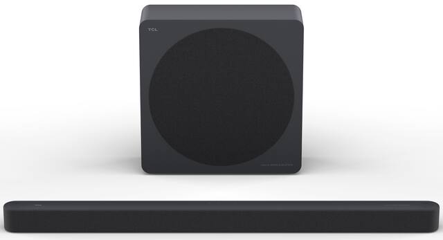 TCL - A65K 3.1.2 Channel Designer Series Sound Bar System with Wireless Subwoofer (2026) - Black