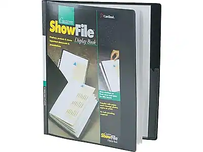 Purchase Show Files Cardinal Custom ShowFile Presentation Book, Letter Size, 12 Pockets ...