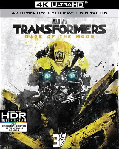 Front. Transformers: Dark of the Moon   - 4K Blu-Ray.