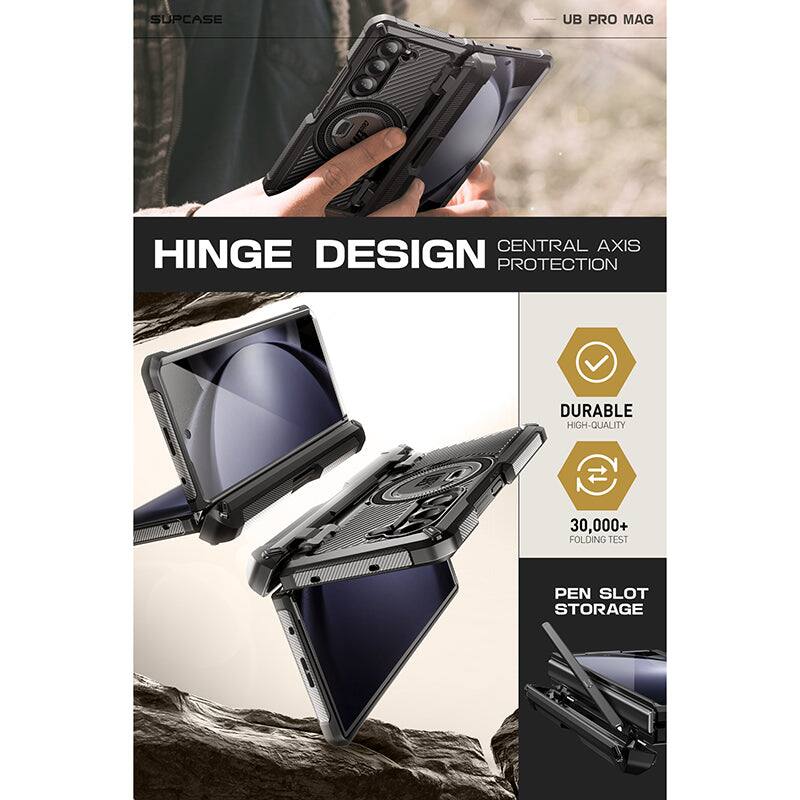 SUPCASE UB PRO MAG

HINGE DESIGN  
CENTRAL AXIS PROTECTION

DURABLE  
HIGH-QUALITY  
30,000+ FOLDING TEST

PEN SLOT STORAGE