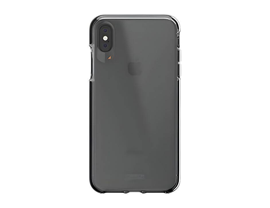 Front. Gear4 - Gear4 Piccadilly Slim Design Case for iPhone XS Max Clear Black - Clear Black.