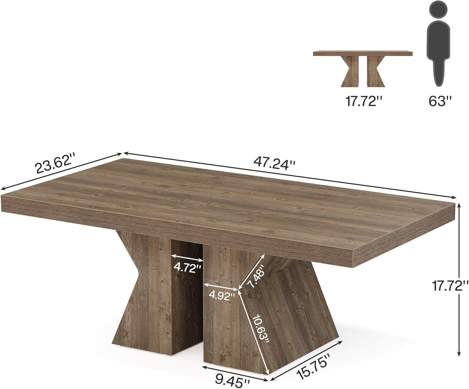 17.72" 63" 23.62" 47.24" 4.72" 7.48" 4.92" 10.63" 9.45" 15.75" 17.72"