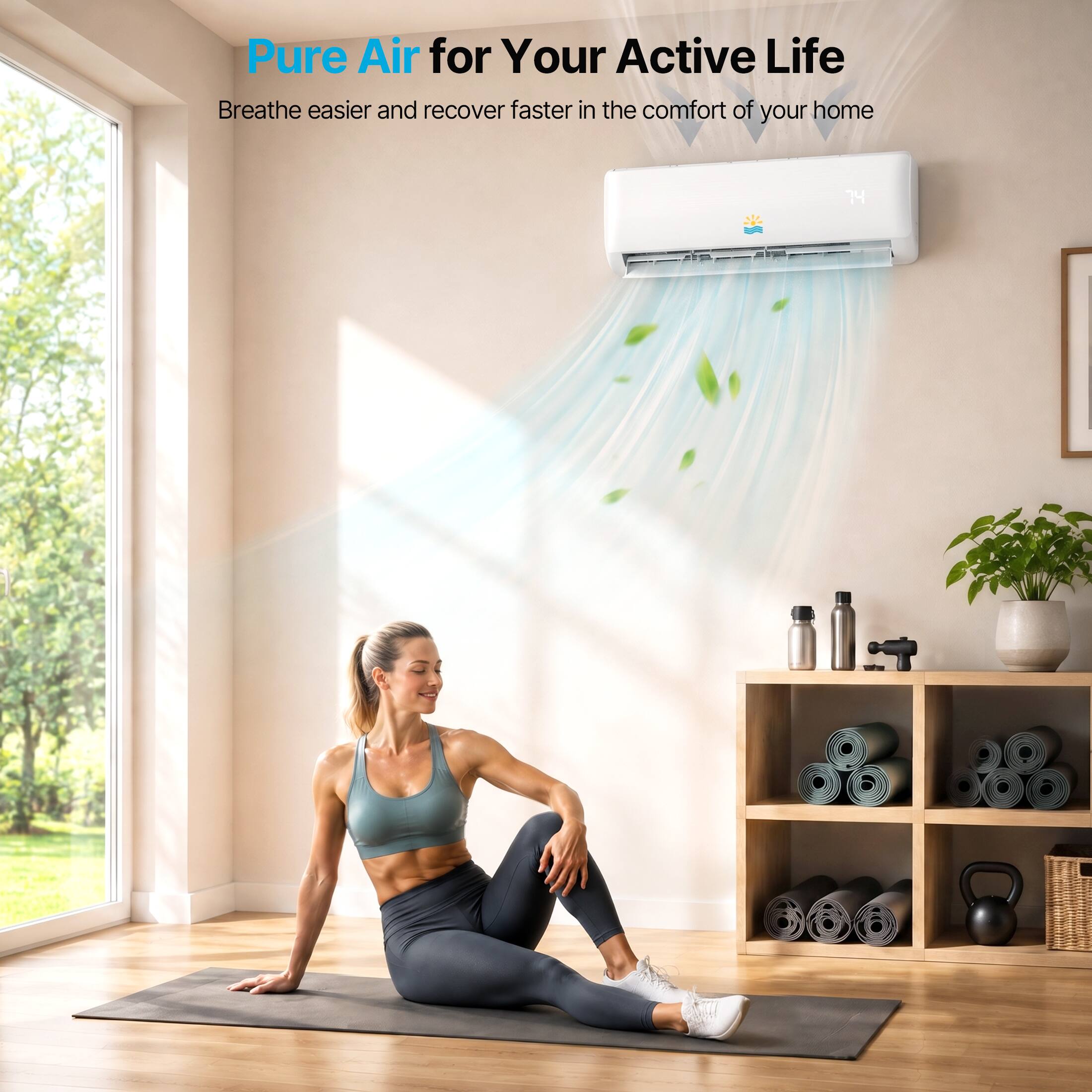 Pure Air for Your Active Life  
Breathe easier and recover faster in the comfort of your home
