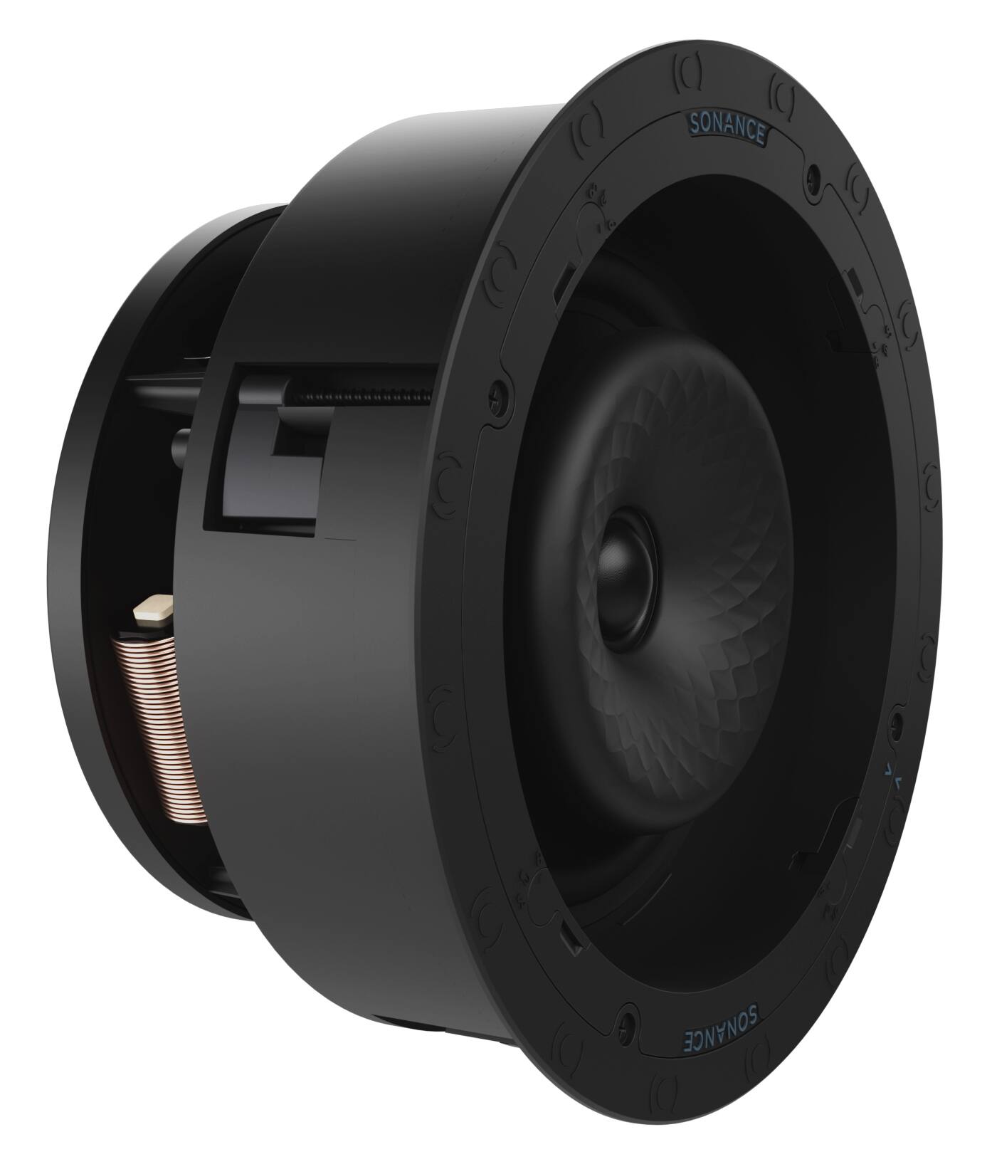 Alt View 15. Sonance - VX82R SINGLE SPEAKER - Visual Experience Series 8" 2-Way In Ceiling Speaker (Each) - Paintable White.