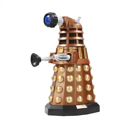 Front. Eaglemoss - Eaglemoss Doctor Who 9 Inch Supreme Dalek (Bronze) Figurine - Bronze.