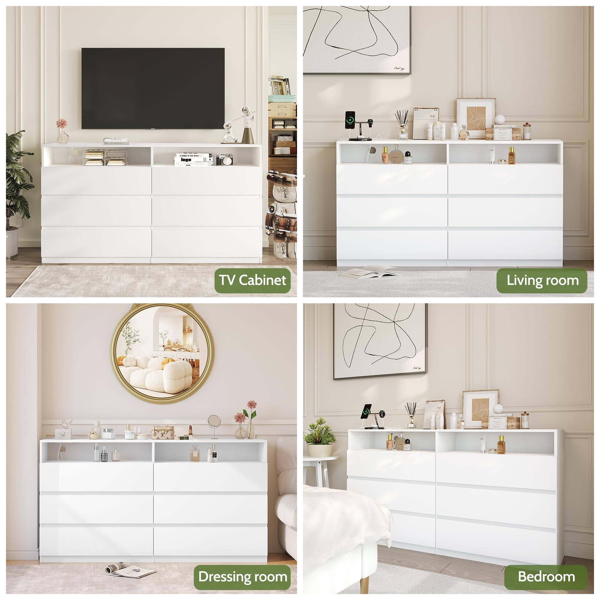 - TV Cabinet
- Living room
- Dressing room
- Bedroom