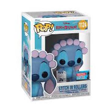 Funko Pop! Disney Lilo & Stitch Stitch in Rollers #1124 Shared Convention Exclusive Vinyl Figure