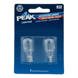 PEAK - Incandescent Indicator Miniature Automotive Bulb 912