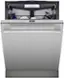 Thermador is the brand of the stainless steel dishwasher in the image.
