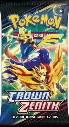 6+ Pokémon T Card Game  
Crown Zenith  
10 Additional Game Cards