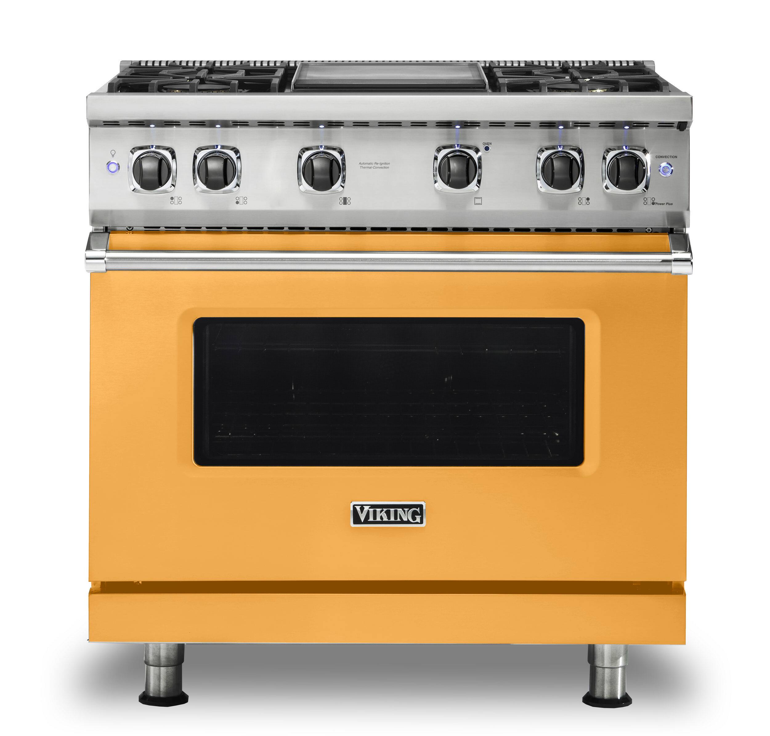 Viking - 5-Series Gas Sealed Burner Range - Daffodil