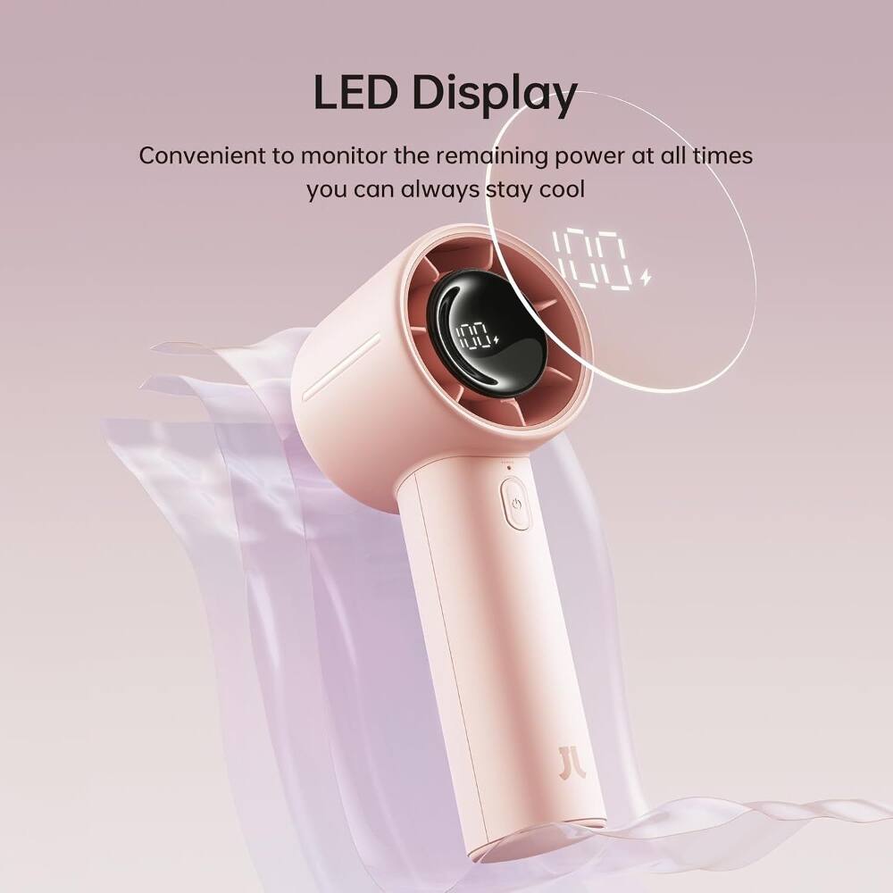 LED Display  
Convenient to monitor the remaining power at all times you can always stay cool
