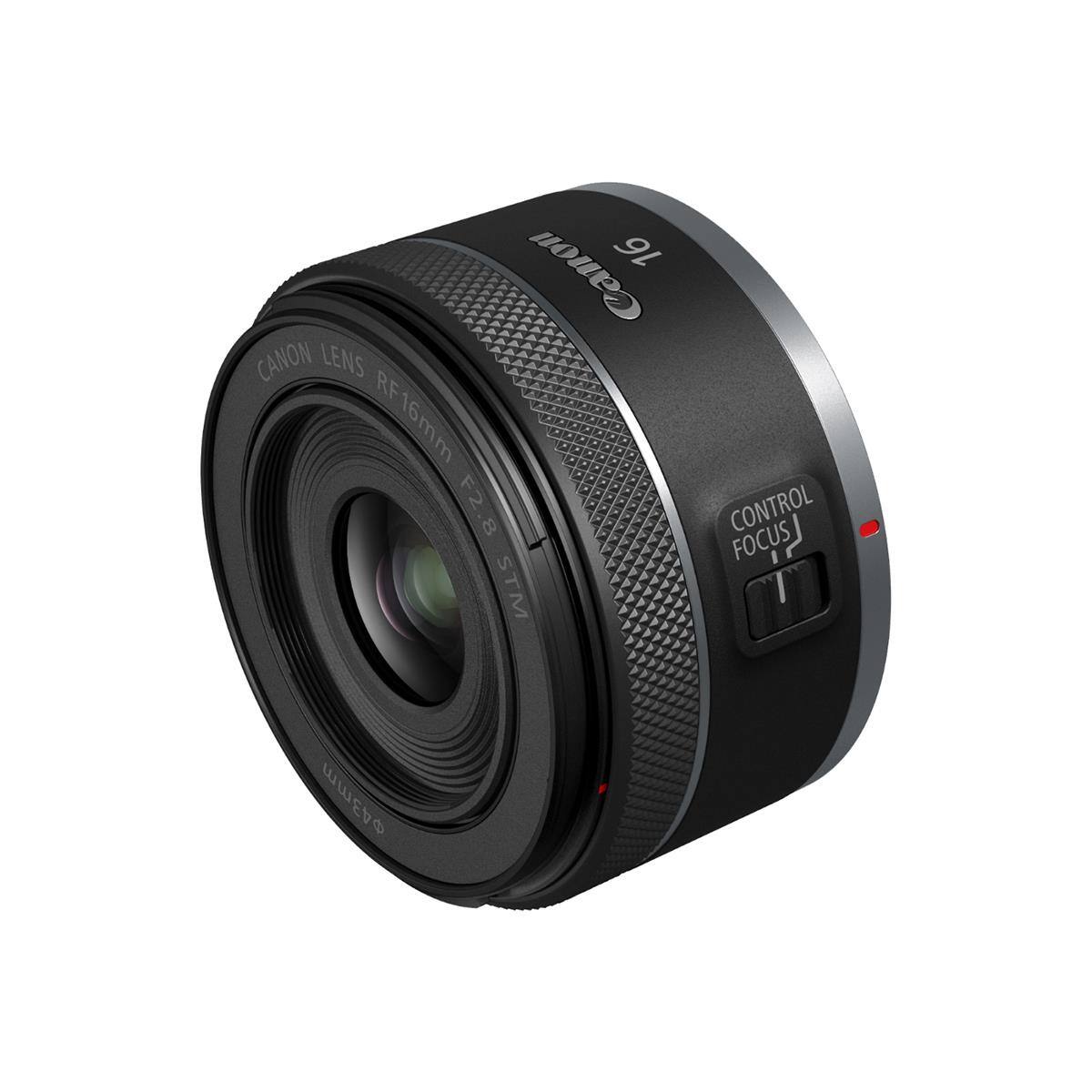 Canon Lens RF16mm F2.8 STM CONTROL FOCUS