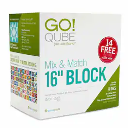 AccuQuilt - Qube Mix & Match 16 Block