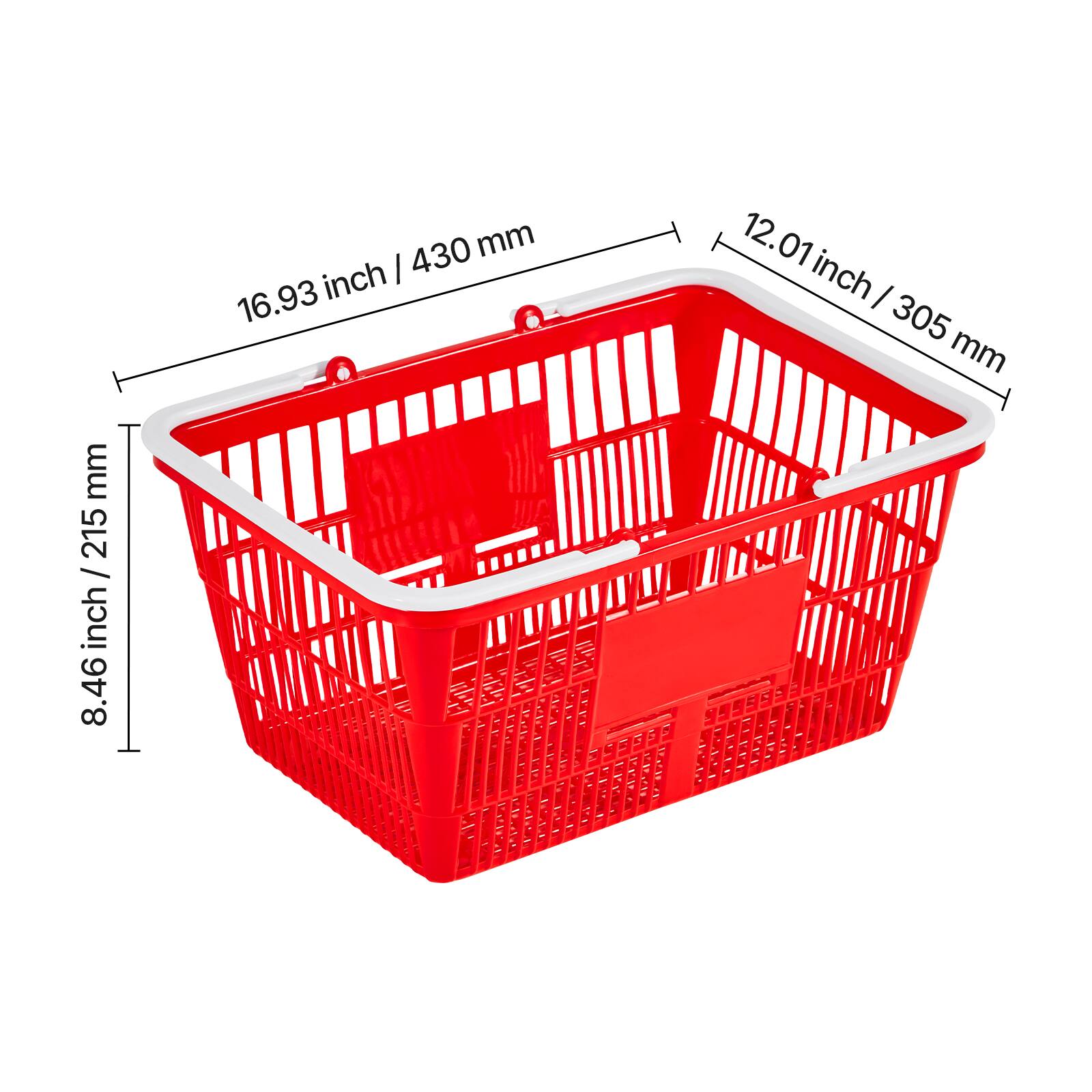 430 mm / 16.93 inch  
12.01 inch / 305 mm  
8.46 inch / 215 mm