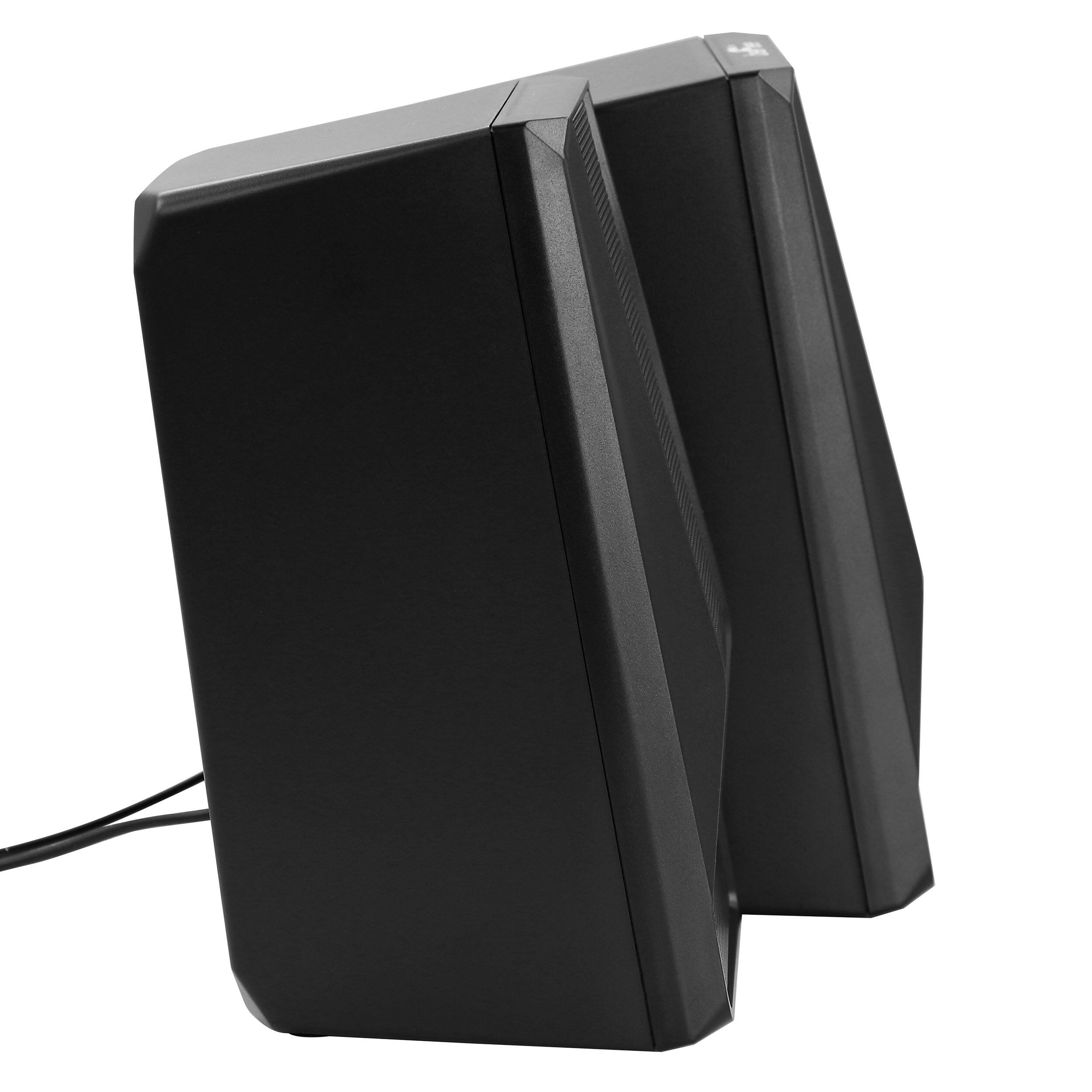 Left. beFree Sound - beFree Sound Color LED Dual Gaming Speakers - Black.