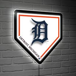 Evergreen Enterprises - Detroit Tigers LED Wall Home Plate - Multicolor