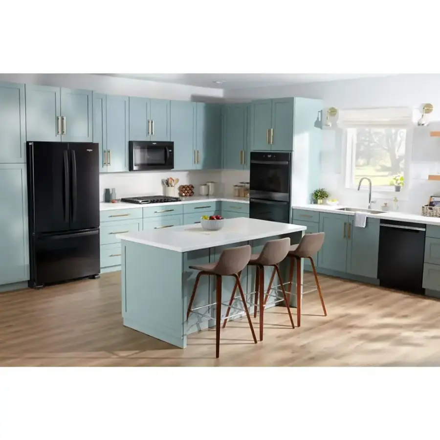 Alt View 14. Whirlpool - 24" Top Control Built-In Stainless Steel Tub Dishwasher with 3rd Rack, Large Capacity, 47 dBA - Black.