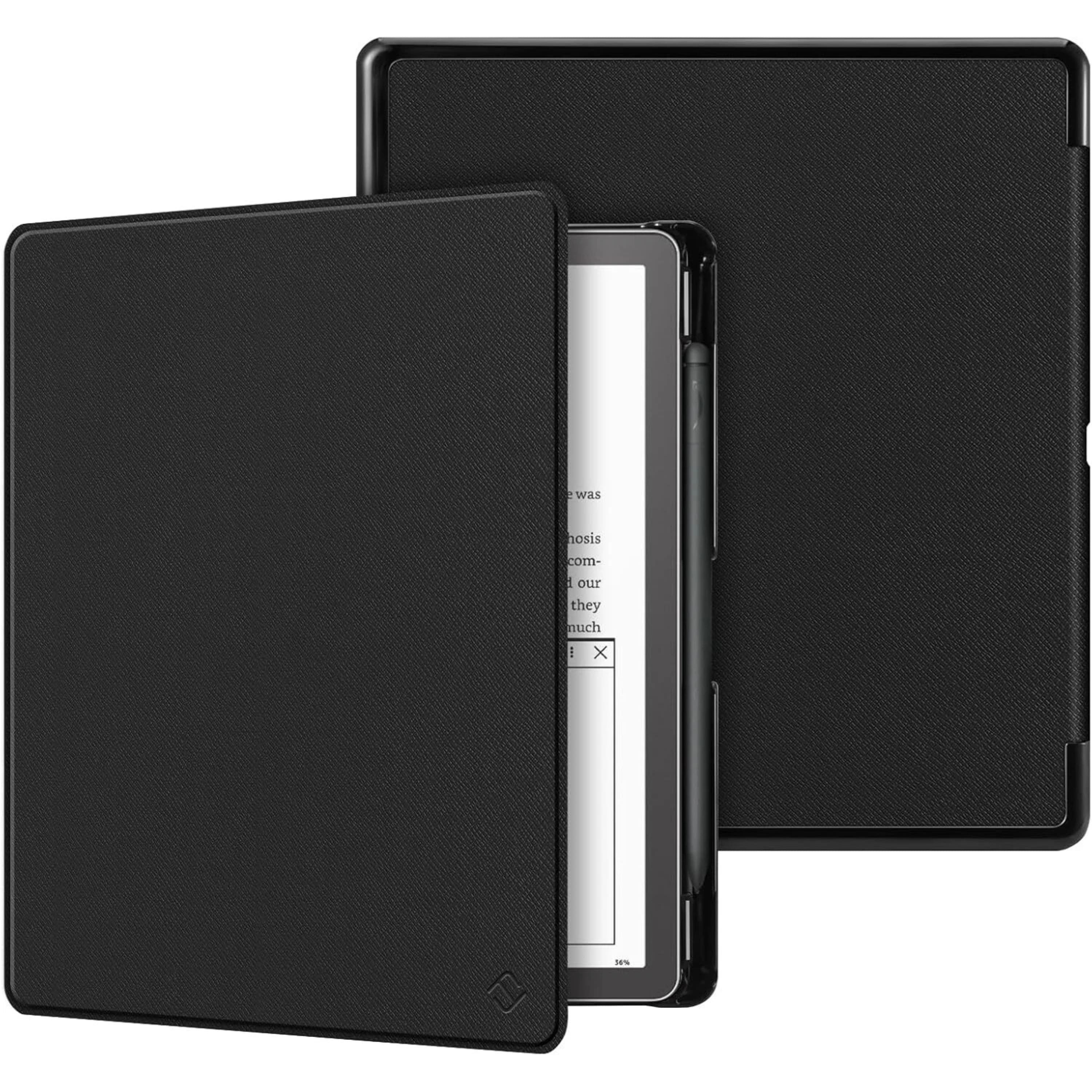 Kitcheniva - Lightweight Slim Case For Kindle Scribe 2024 And 2022 With Auto Sleep Wake - Black