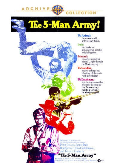 Five Man Army, The - DVD