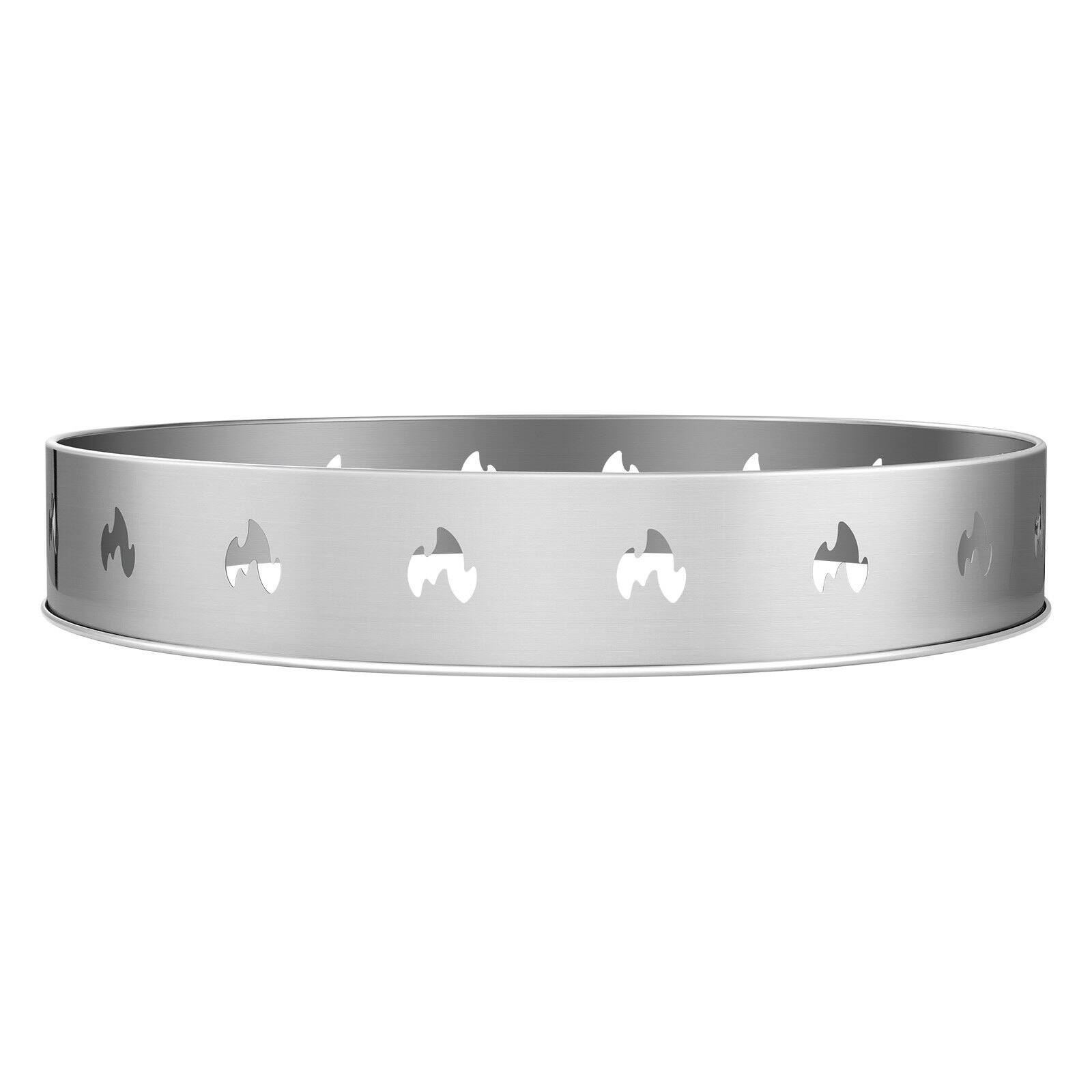 Alt View 9. Glintex - Fire Pit Stand 27-Inch Stainless Steel Support Frame for Smokeless Bonfire Stove, Portable Outdoor Camping Accessory.