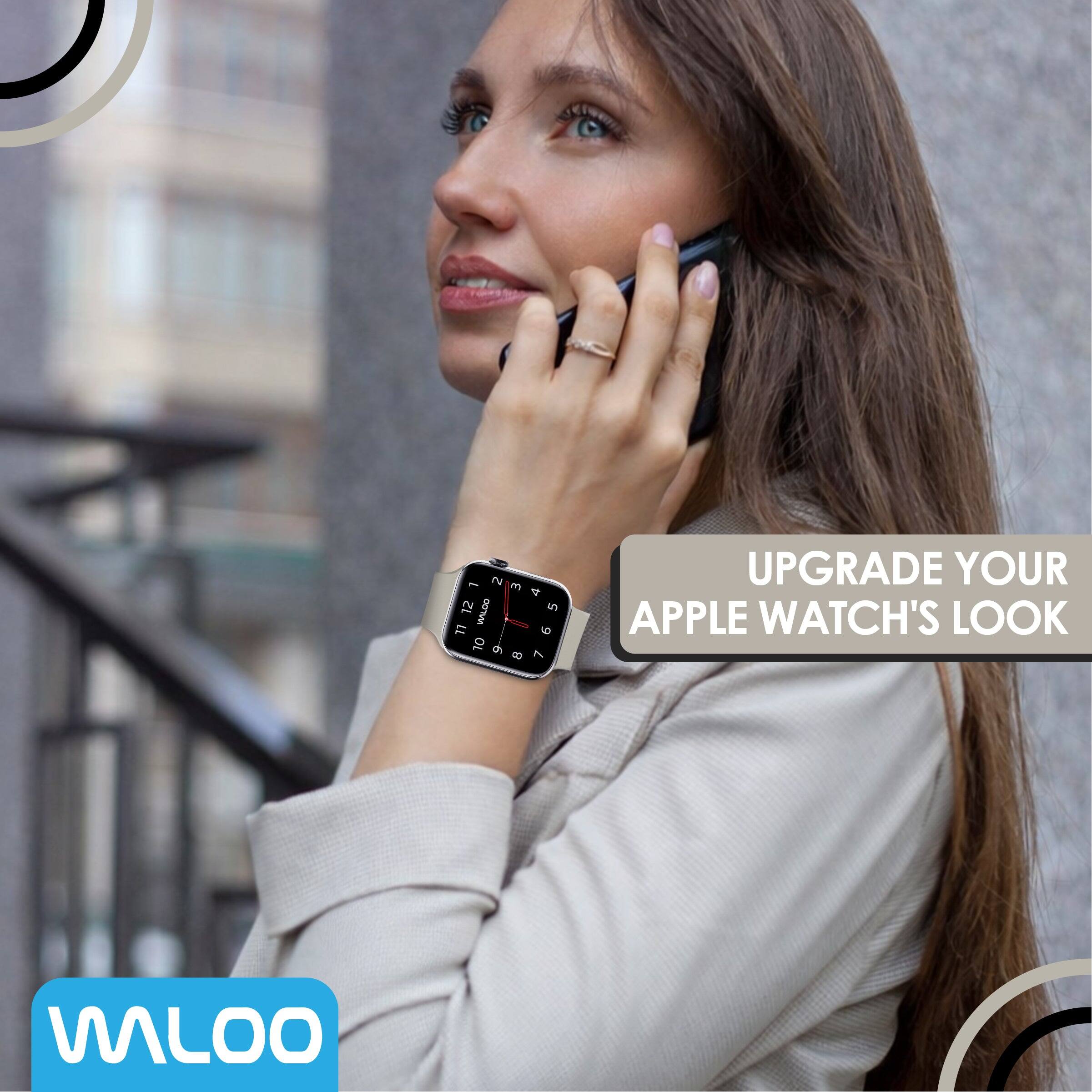 7 2 3 4 12 WALOO 5 LL 6 10 9 8 7

UPGRADE YOUR APPLE WATCH'S LOOK

VALOO