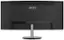 Back. MSI - Pro MP341CQ 34" LCD QHD 100Hz 1ms FreeSync Monitor ,Built-in Speakers (DisplayPort, HDMI ) - Matte Black.