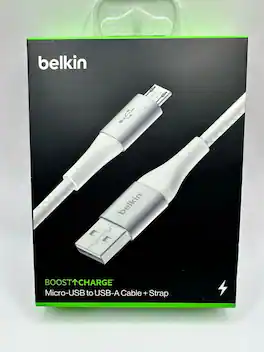 Belkin - CAB007 Cable (A-Micro) 2m - White
