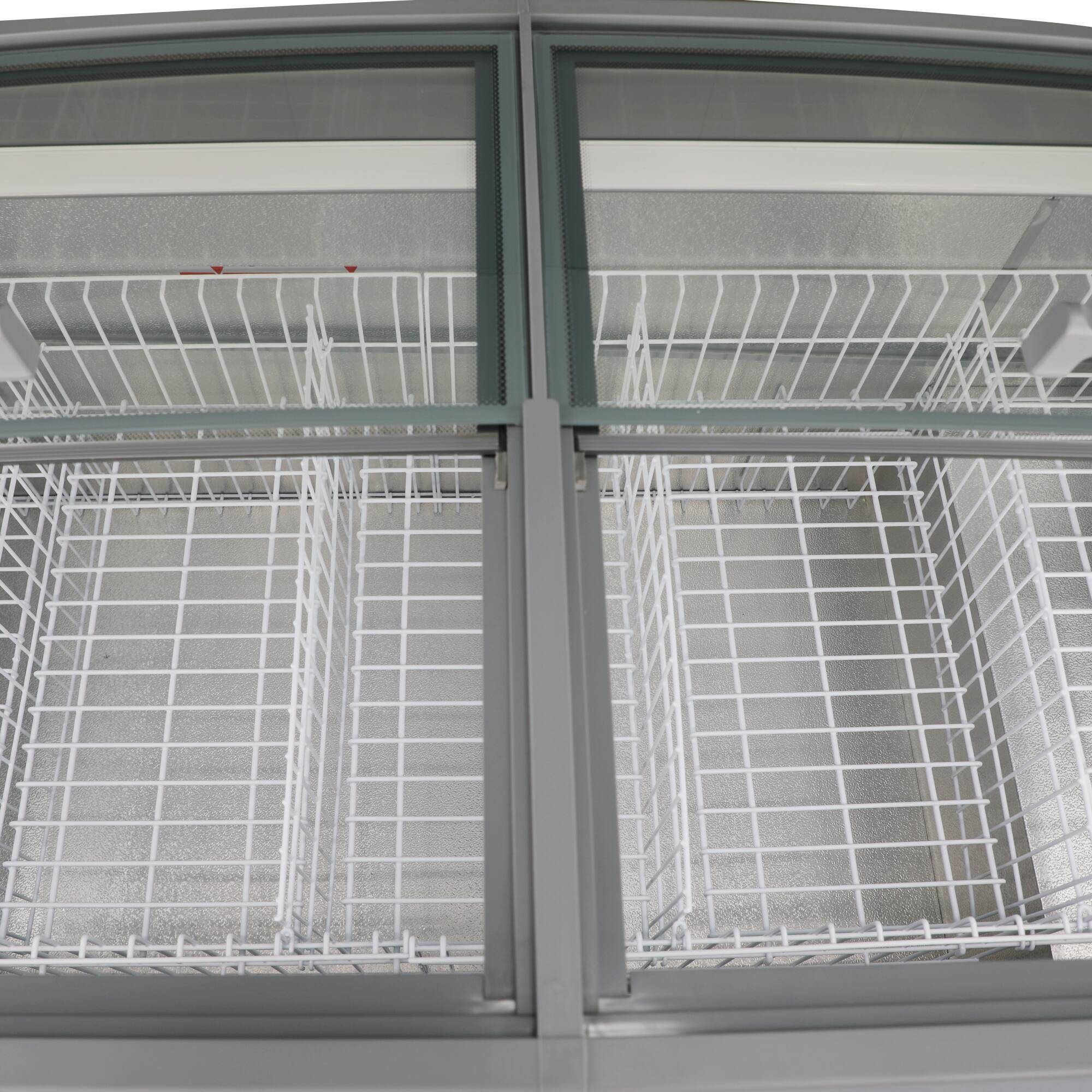Alt View 5. Koolmore - 77 in. 27.5 cu. ft. Commercial Auto Defrost Convertible Aisle-End Island Freezer/Refrigerator in White (KM-ISCF-75AF) - White.
